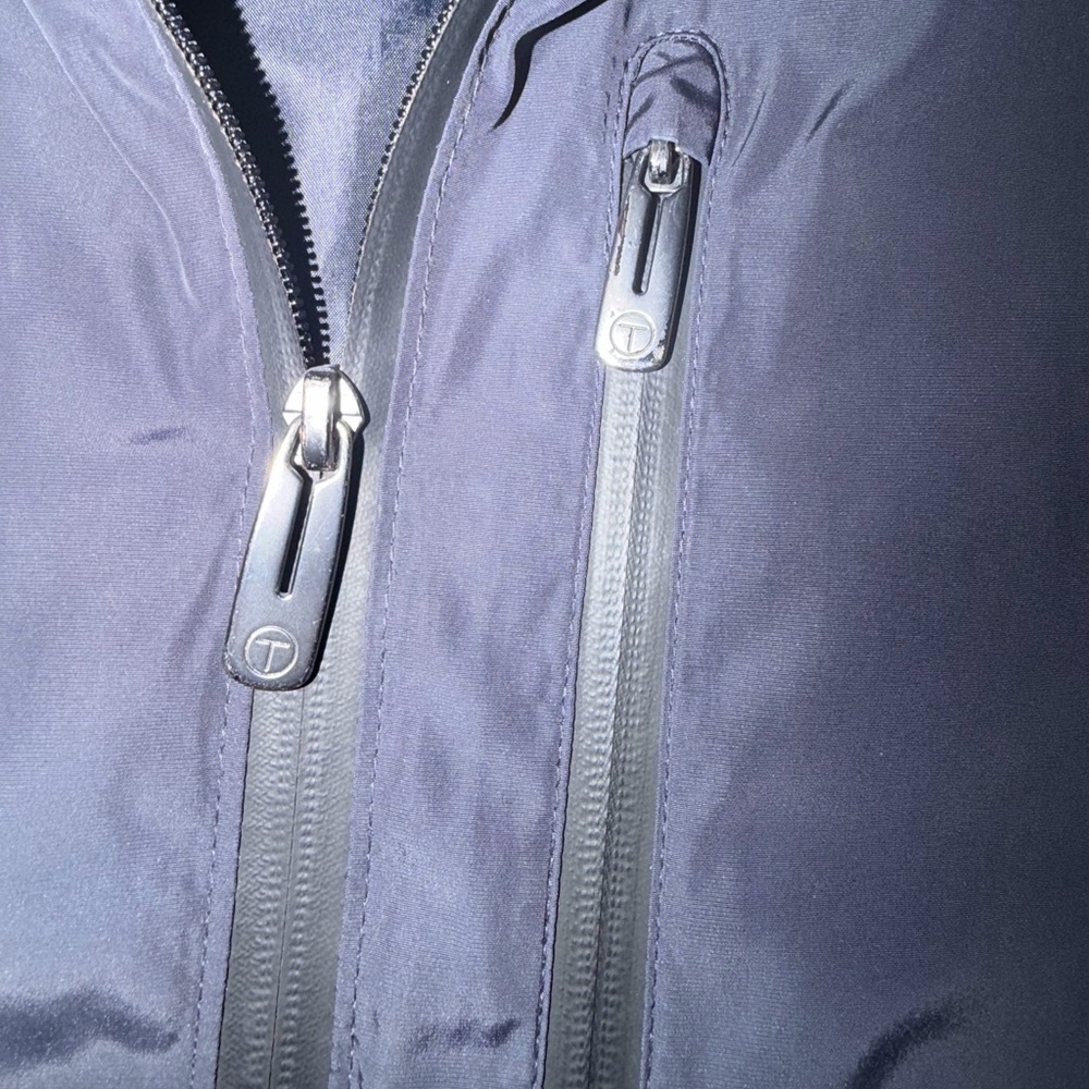Tumi Tech Navy Windbreaker Jacket XL - Picture 5 of 5